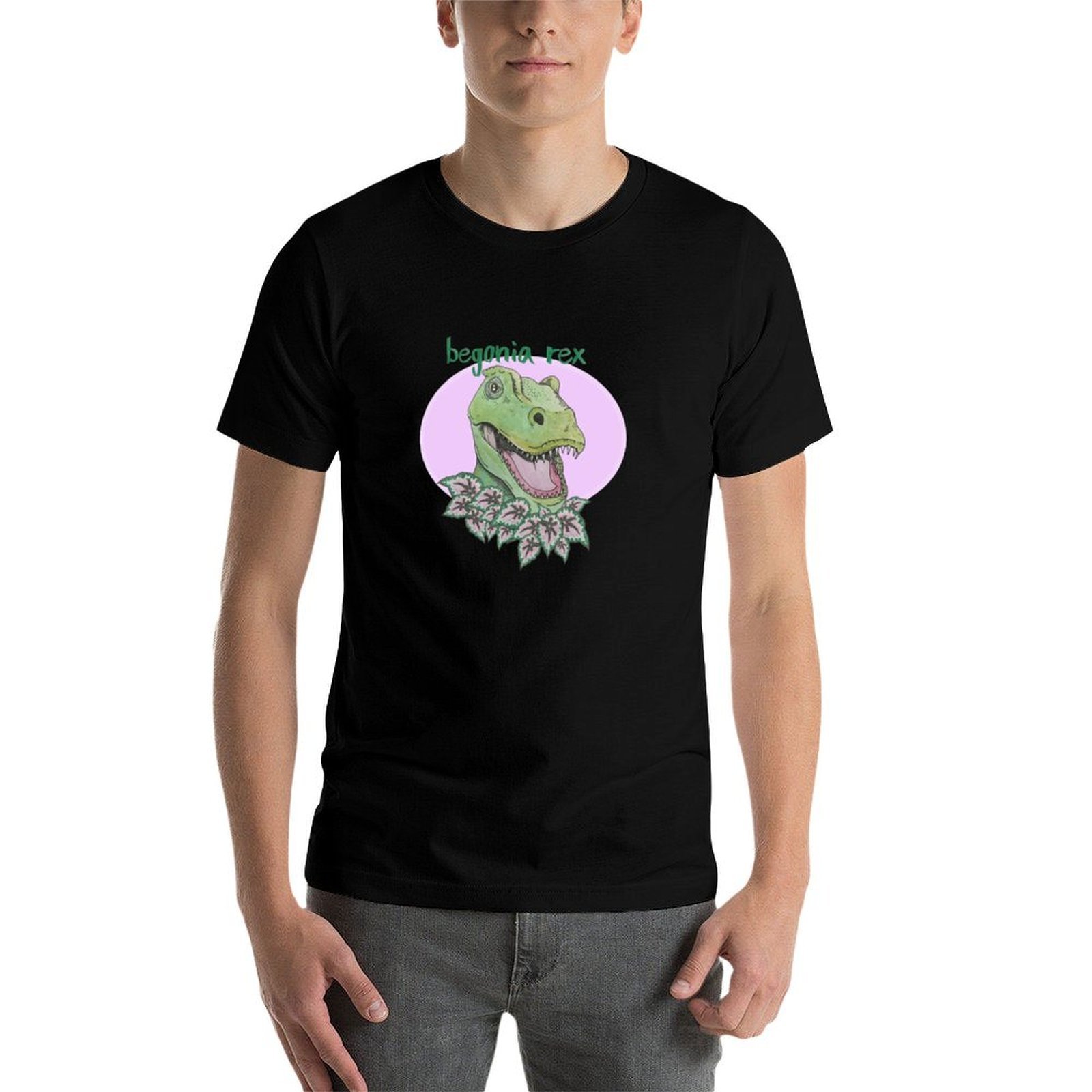 T rex begonia (pink) T-Shirt t - Begonia Rex review and price